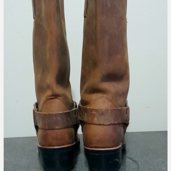 Frye Women’s Harness 12r Brown Mid-Calf Boot 8.5 - Picture 7 of 11